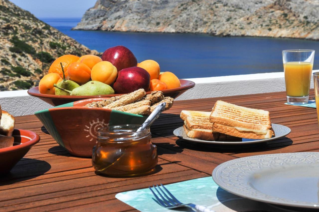 Droufakos' Home, Lux Seafront Apartment W. View Cherronisos  Ngoại thất bức ảnh