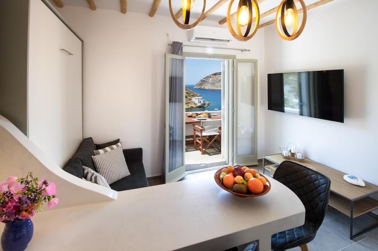 Droufakos' Home, Lux Seafront Apartment W. View Cherronisos  Ngoại thất bức ảnh